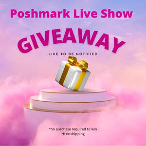 Poshmark Live Show Giveaway Notification